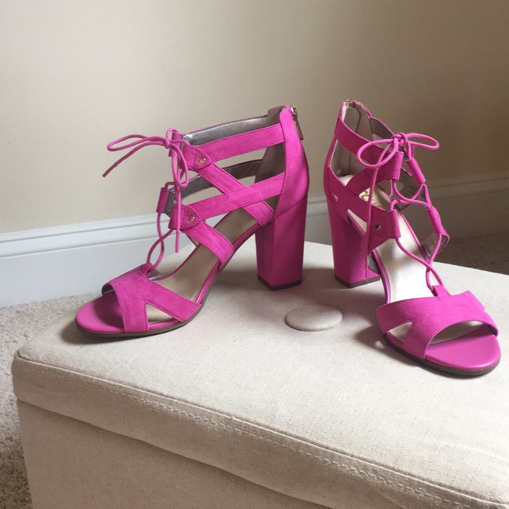 NWOT Circus by Sam Edelman hot pink sandals